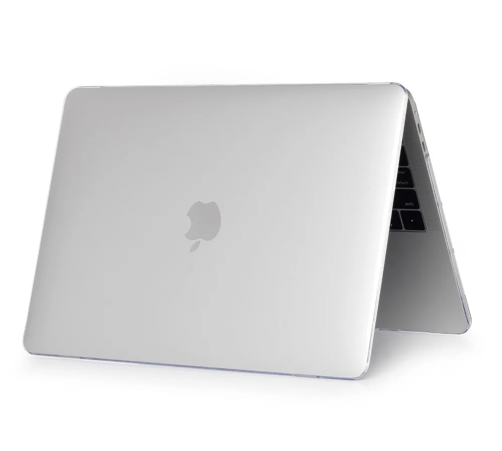 Кристальный \ матовый чехол для Apple Macbook Air Pro retina 11 12 13 15 дюймов сумка для ноутбука, для нового Mac book Air Pro 13,3 чехол A1932+ подарок