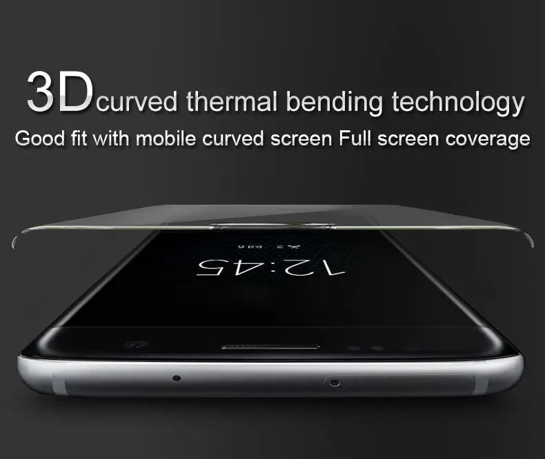 Imak Высокое качество pro версия 3D изогнутое стекло для samsung Galaxy S8 S8 Plus Закаленное стекло Защитная пленка без белого края