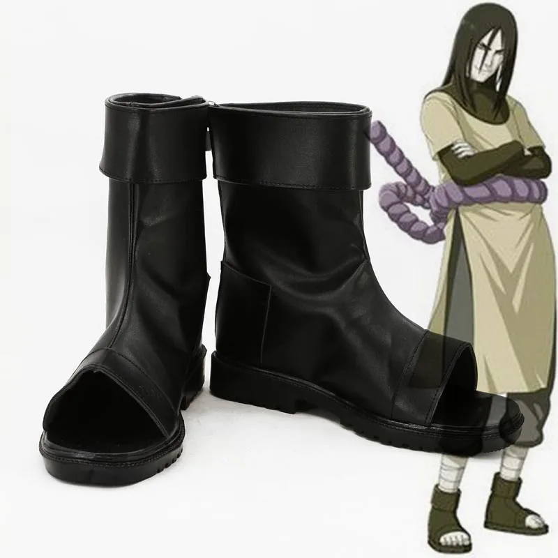 Orochimaru Shoes Косплей Любовь Наруто Shippuden Косплей Костюм Наруто орочимару Косплей Костюм на заказ для взрослых детей - Цвет: Orochimaru Shoes