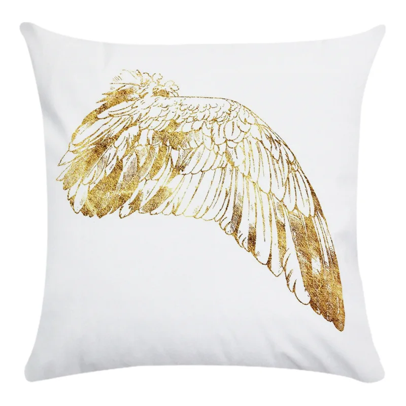 Наволочка для подушек Angel wings Polyeste и декоративная наволочка для дома декоративная наволочка 45 см* 45 см