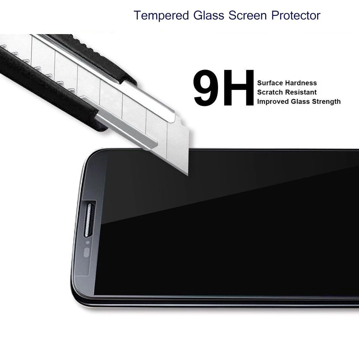 2.5D прозрачная защитная пленка для экрана из прозрачного закаленного стекла zte A606