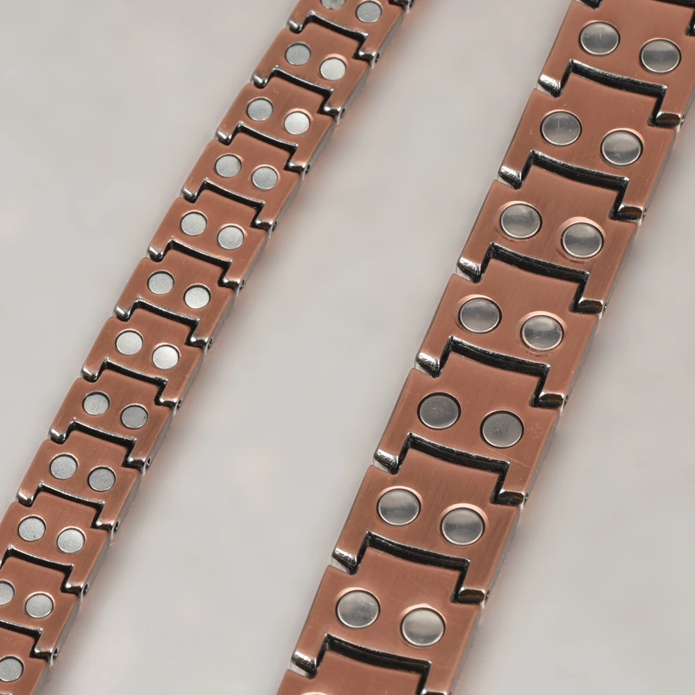 Inox Jewelry Pure Copper life Bracelet Bangle For Men Women Health Magnetic Therapy Hand Bracelets |