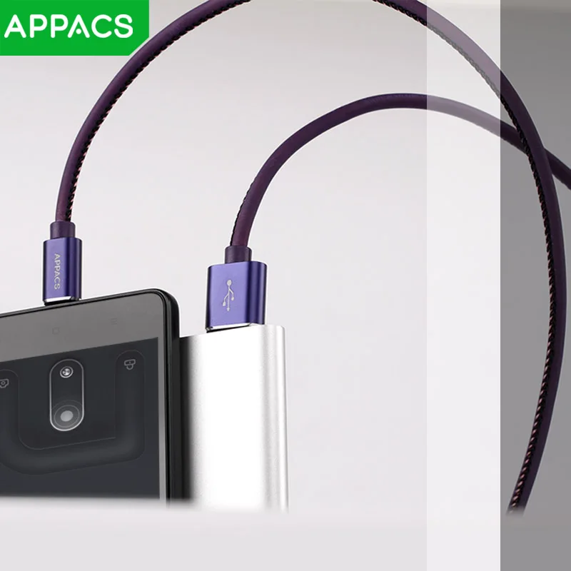 APPACS 1 м USB Type C горячий телефон зарядный кабель датчик температуры Обесцвечивающий