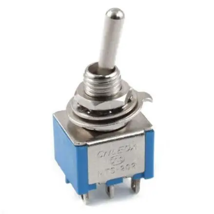 

2 шт./лот Mini MTS-202 6-Pin SPDT G105 ON-ON 6A 125V 3A250VAC переключатели хорошего качества Бесплатная доставка