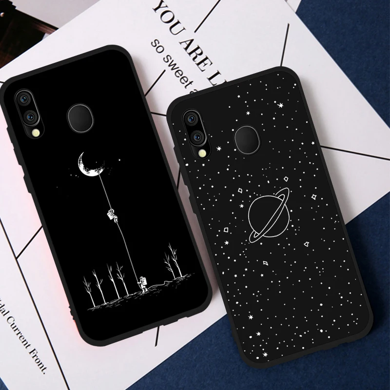 Full Protector Case For Samsung Galaxy M10 M20 M30 A10 A20 A20E A30 A40 A50 A60 A70 A2 Core A7 2018 A6S A8S Soft TPU Cover | Мобильные