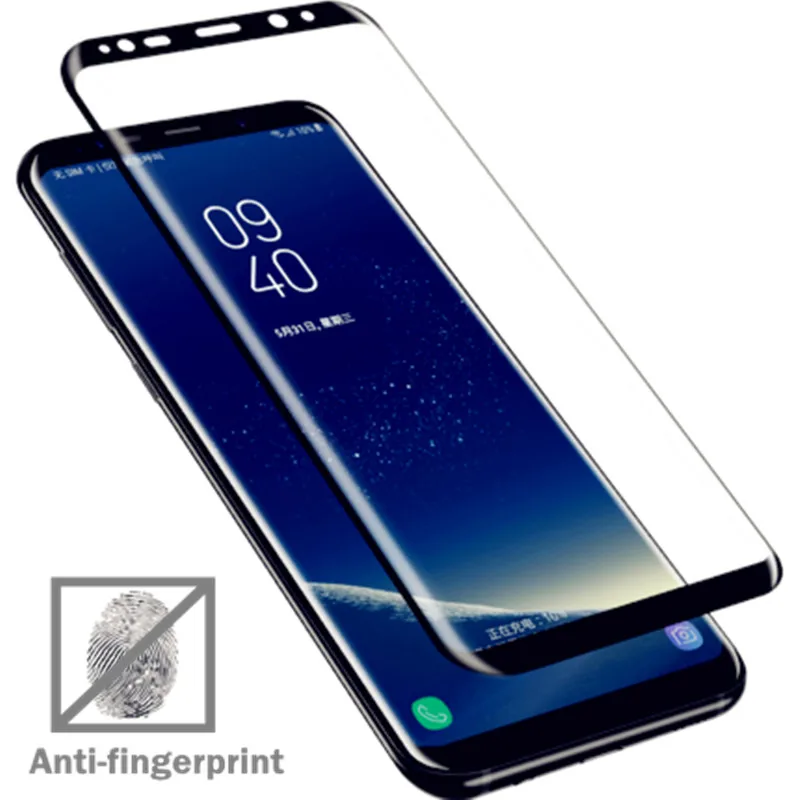 20D полностью изогнутое закаленное стекло для samsung Galaxy S8 S9 Plus Note 8 9 S7edge Защитная пленка для samsung A6 A8