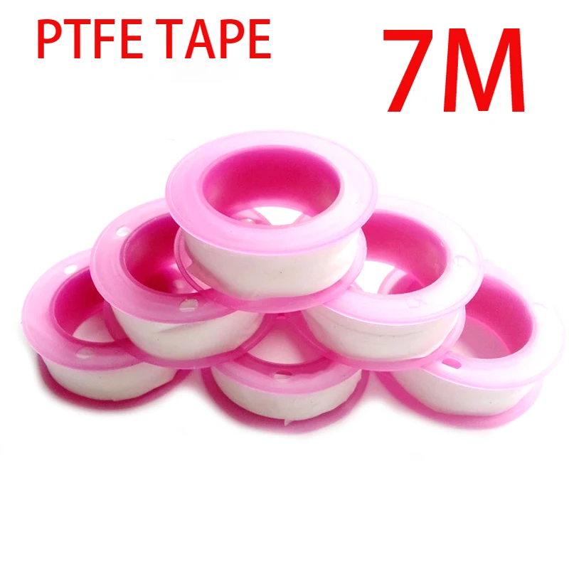 2 шт. 7 м Ptfe Лента сантехника инструмент для электромагнитные клапаны