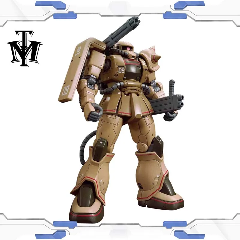Bandai Gundam 1/144 HG мобильный костюм MS 06CK Zaku половина Cannon собрать модель Наборы Фигурки