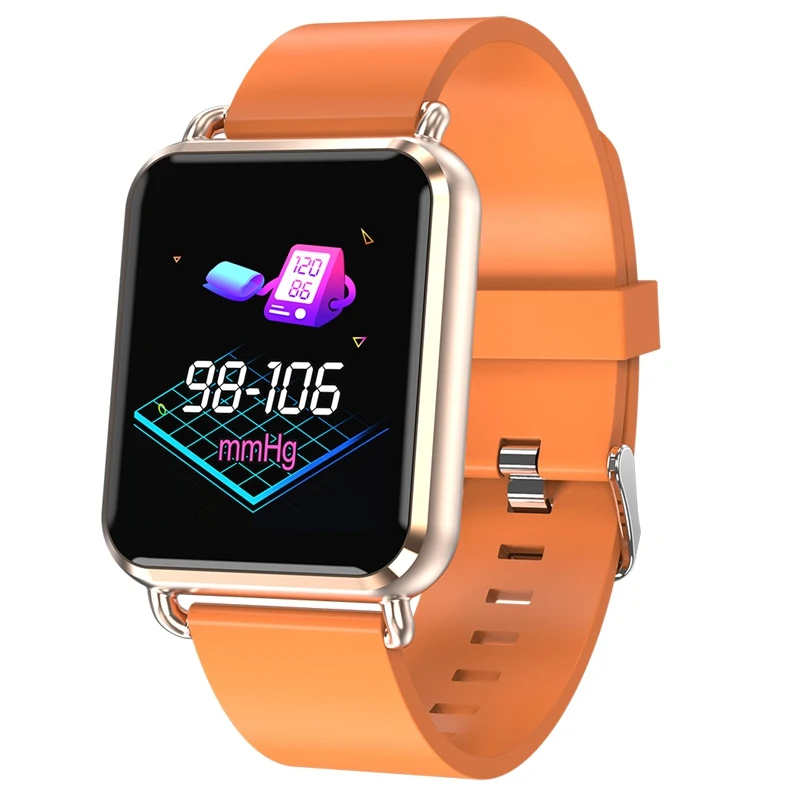 gold Q3 мужской спортивный умный Браслет IP67 Водонепроницаемый умный Браслет монитор сердечного ритма фитнес-трекер wo Мужская умная электроника для детей - Цвет: gold
