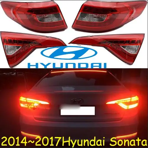 Sonata задний фонарь, светодиодный,~ /2011~ год,! accent, Elantra, i10, i20, santafe, tucson, lantra, Sonata задний фонарь - Цвет: 2015 to 2017year