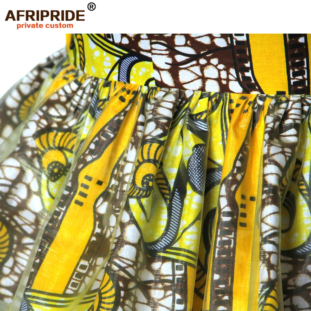 Африканская одежда повседневное летнее платье для женщин AFRIPRIDE сделанное по