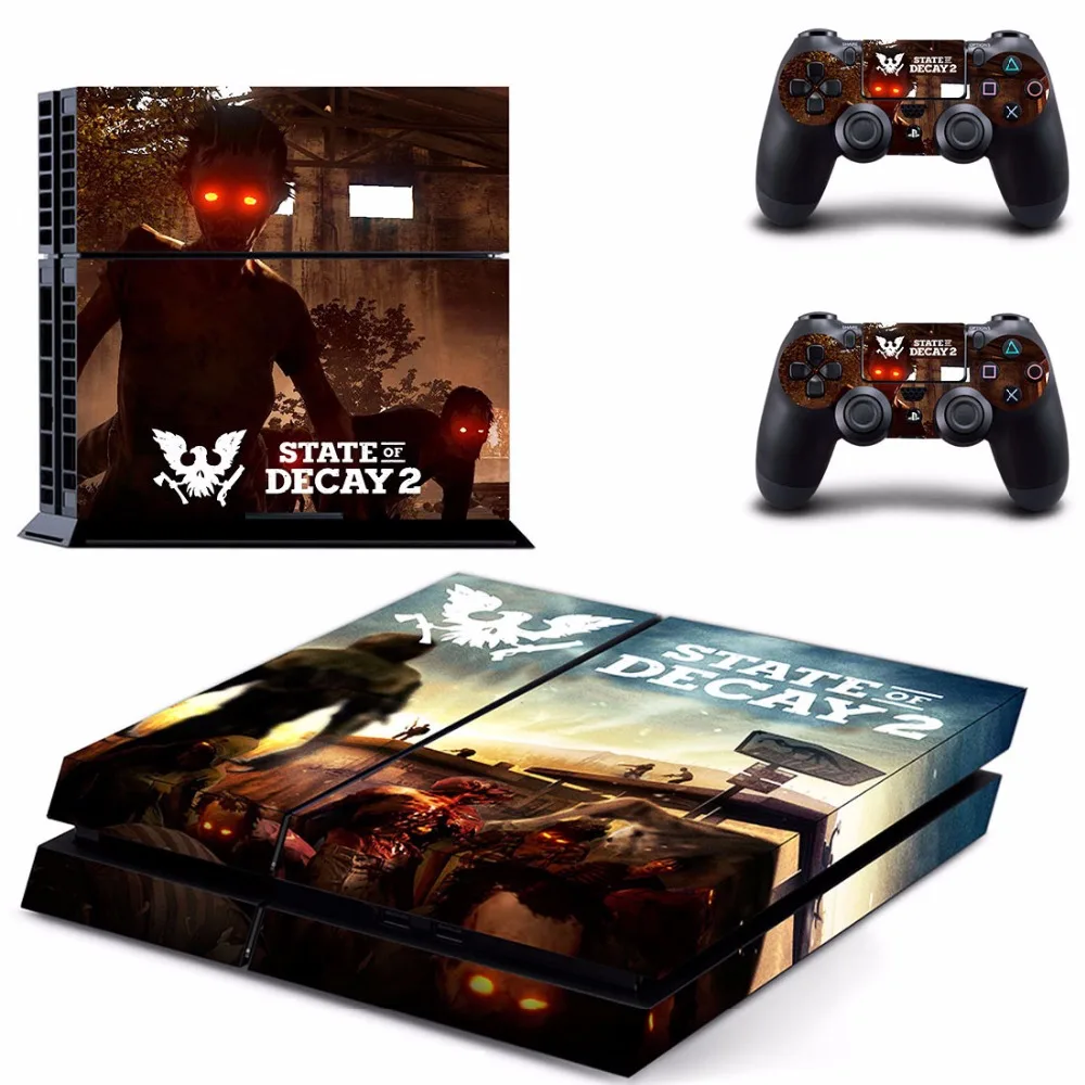 Состояние игры разложения 2 PS4 кожи Стикеры наклейка для Sony Игровые приставки 4