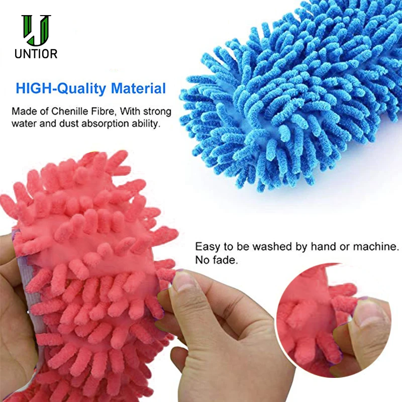 UNTIOR Dust Mop тапочки; обувь для мытья полов; легко чистить; для ванной; для офиса; для кухни; многофункциональные швабры; тапочки; обувь; 5 цветов