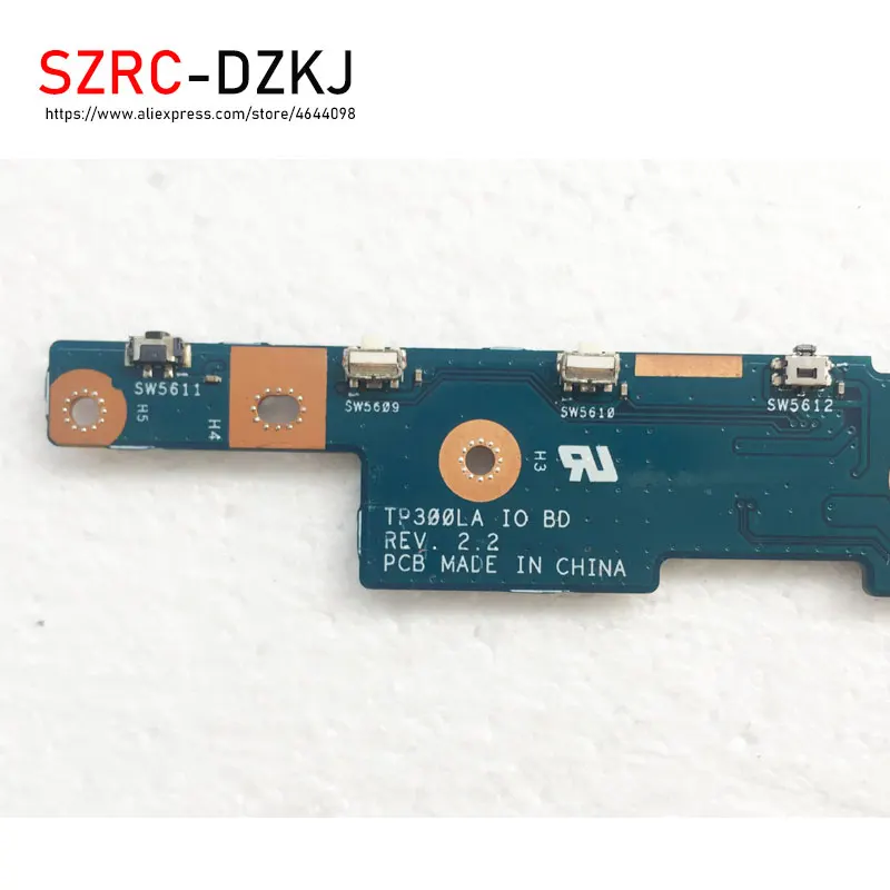 SZRCDZKJ оригинал для Asus TP300LA TP300L TP300LD Q302U Q302UA Q302 Q302L Q302LA PN TP300LA_IO_BOARD аудио usb плата ввода