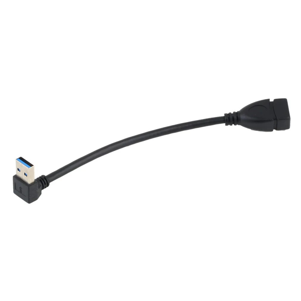 Высокое качество 1 шт. USB 3 0 мужчин и женщин 90 градусов Расширение синхронизации