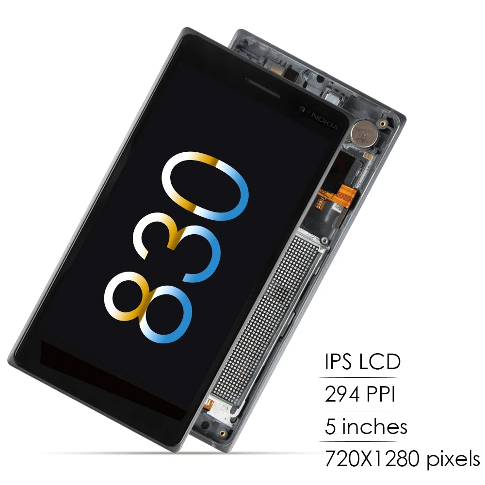 5 0 &quotоригинал для Nokia Lumia 830 RM-984 ЖК-дисплей сенсорный экран дигитайзер сборка с