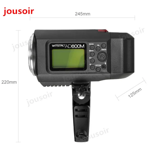 Godox AD600M Manual Version HSS 1/8000s 600W GN87 Outdoor Flash Light Mount for C N 8700mAh Lithium battery CD50 2Y | Электроника