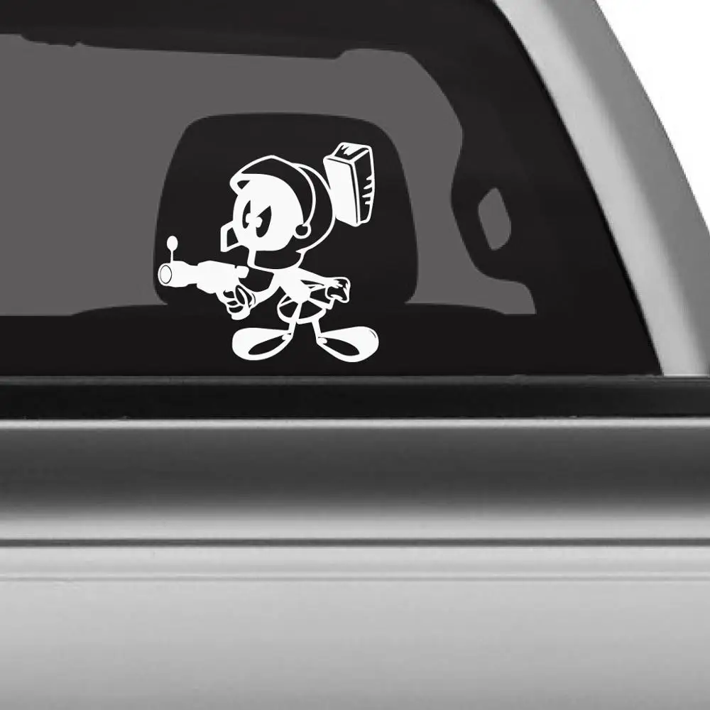 Автомобильные наклейки Marvin the Martian пленка и телевизор мультяшный персонаж с