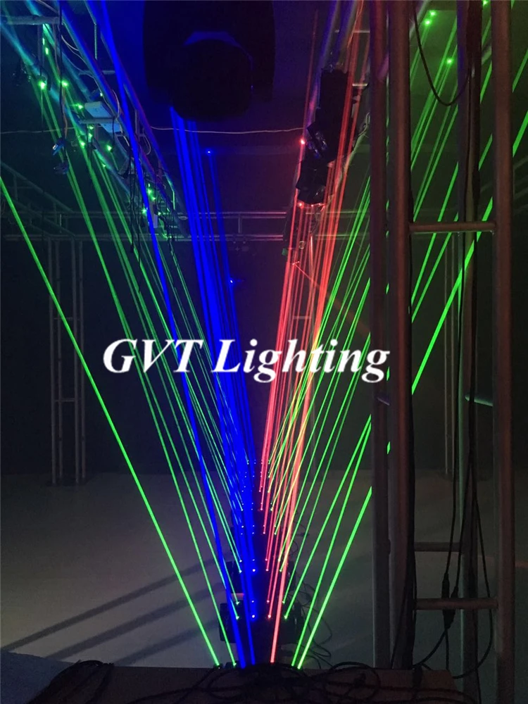 Новинка RGB светодиодный светильник паук s движущаяся головка лазерный dmx512