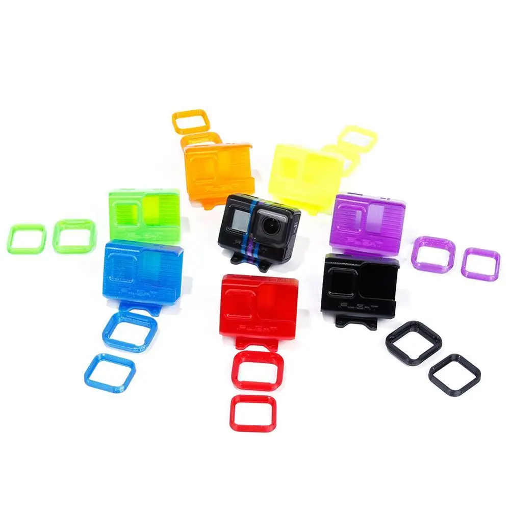 3d ТПУ Gopro Защита камеры/houder Volledig Surround Met Nd фильтр Pak Hero 5/6/7 Voor Iflight Ix5 V3/xl V3/v4 Fpv|Детали