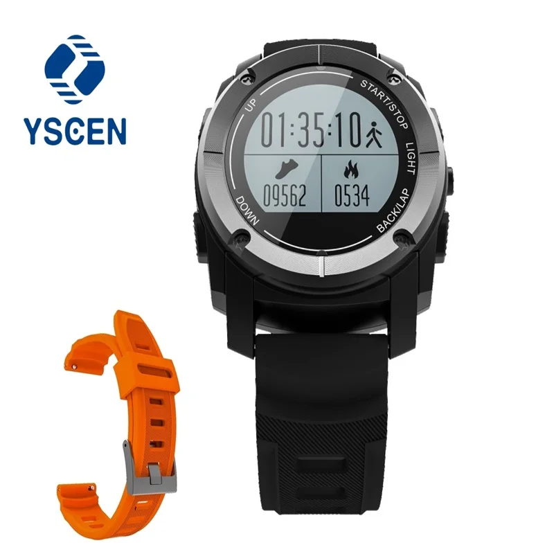 YSCEN S928 gps Спорт на открытом воздухе Смарт часы IP66 жизни Водонепроницаемый с