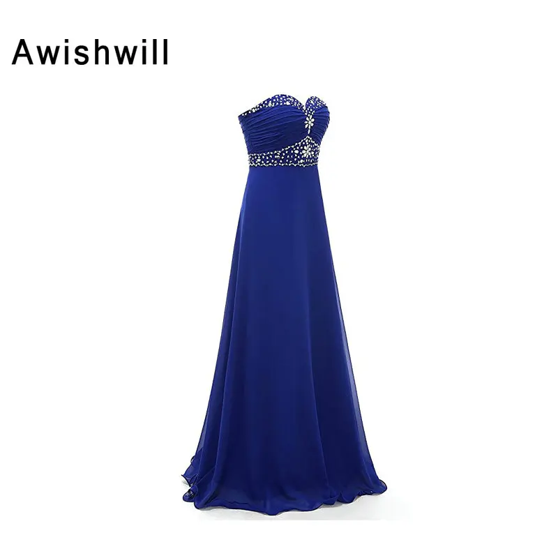 Платье для беременных длинное синее с вырезом сердечком и блестками|prom dress royal