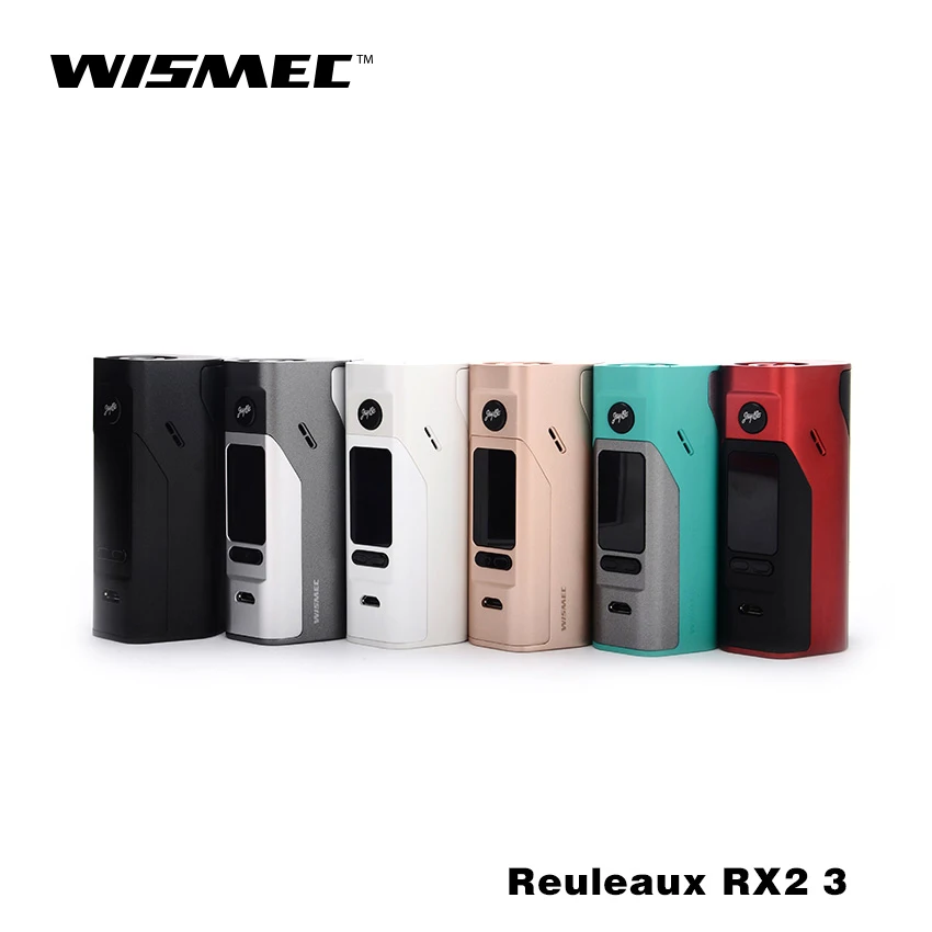 Оригинальный wismec reuleaux RX2/3 Box Mod обновленная RX200 мод двойная защита цепи 18650 коробка