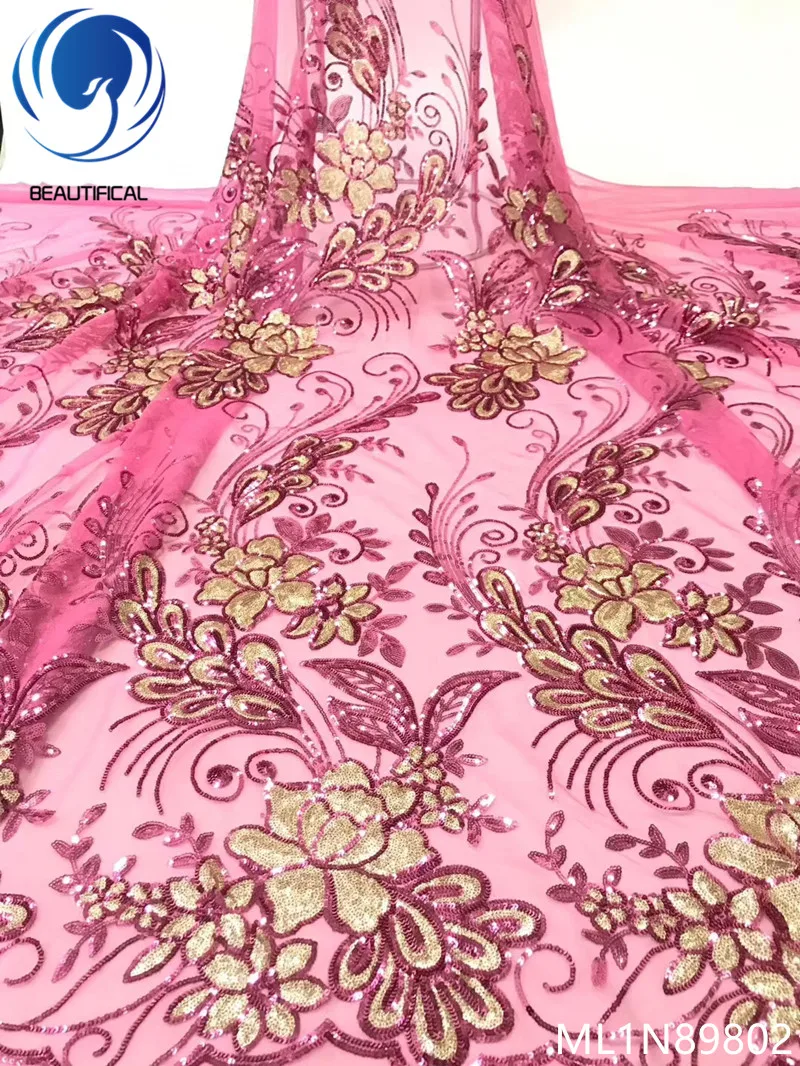 Красивые французские кружевные ткани 2019 Новое поступление кружевная ткань с