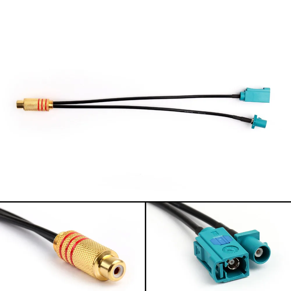 Коаксиальный кабель Areyourshop RG174 RCA разъем для универсального разъема Fakra Z папа и