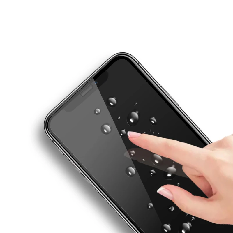 Suntaiho для iphone x стекло против пыли закаленное стекло для iphone XS MAX XR XS X защита экрана холодная резьба 5D изогнутый жесткий край