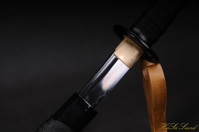 Лидер продаж ручной ковки Катана T10 Сталь глины закаленное Сакура меч самурая