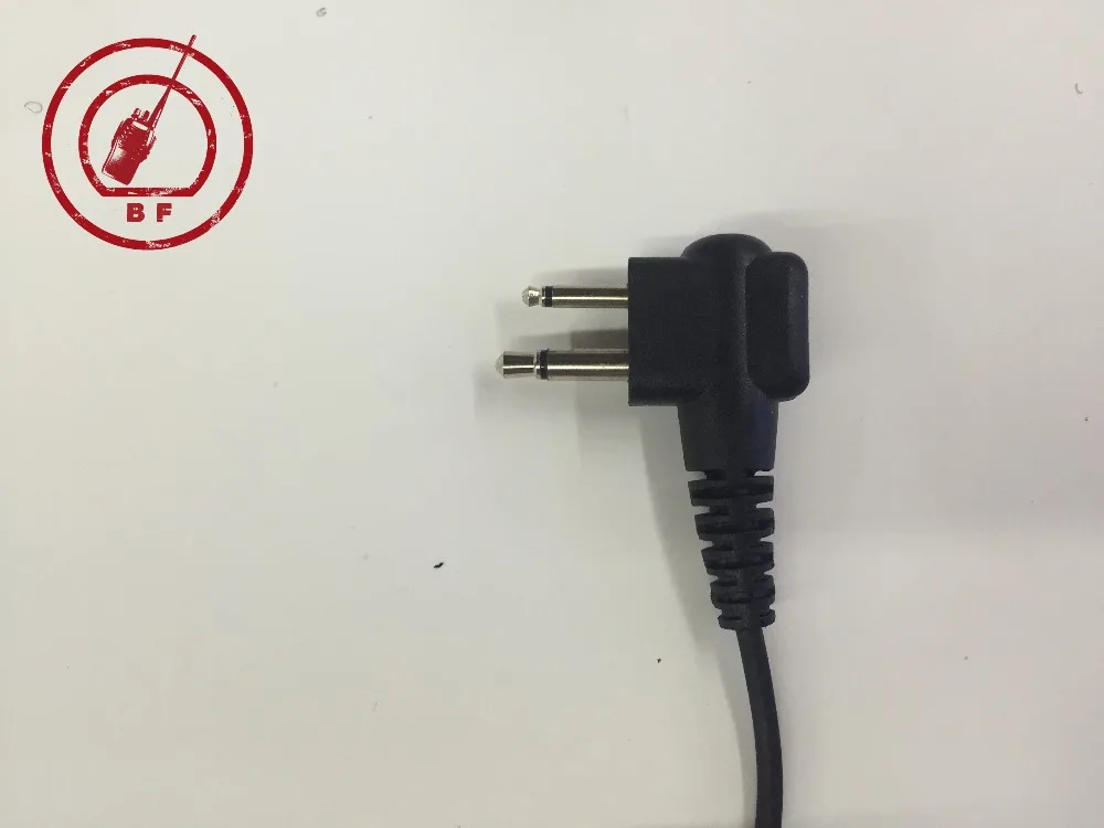 2 контакта PTT MIC шумоподавление Скрытая Акустическая трубка наушники вкладыши