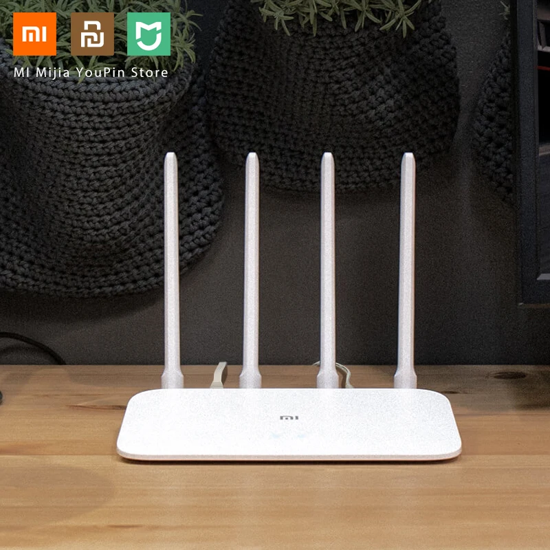 Роутер Xiaomi Mi 4A Gigabit Edition 2 4 ГГц + 5 Wi Fi 16 Мб ПЗУ 128 DDR3 с высоким коэффициентом усиления