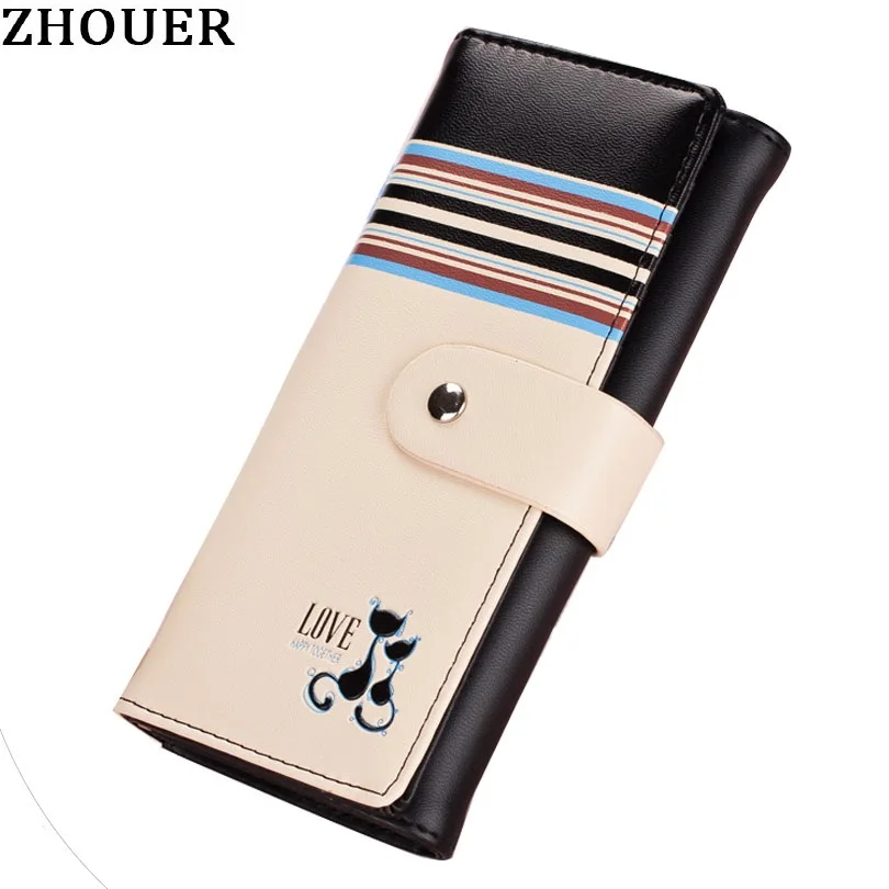 Новинка 2018 женские кошельки и женский кошелек из искусственной кожи с длинной