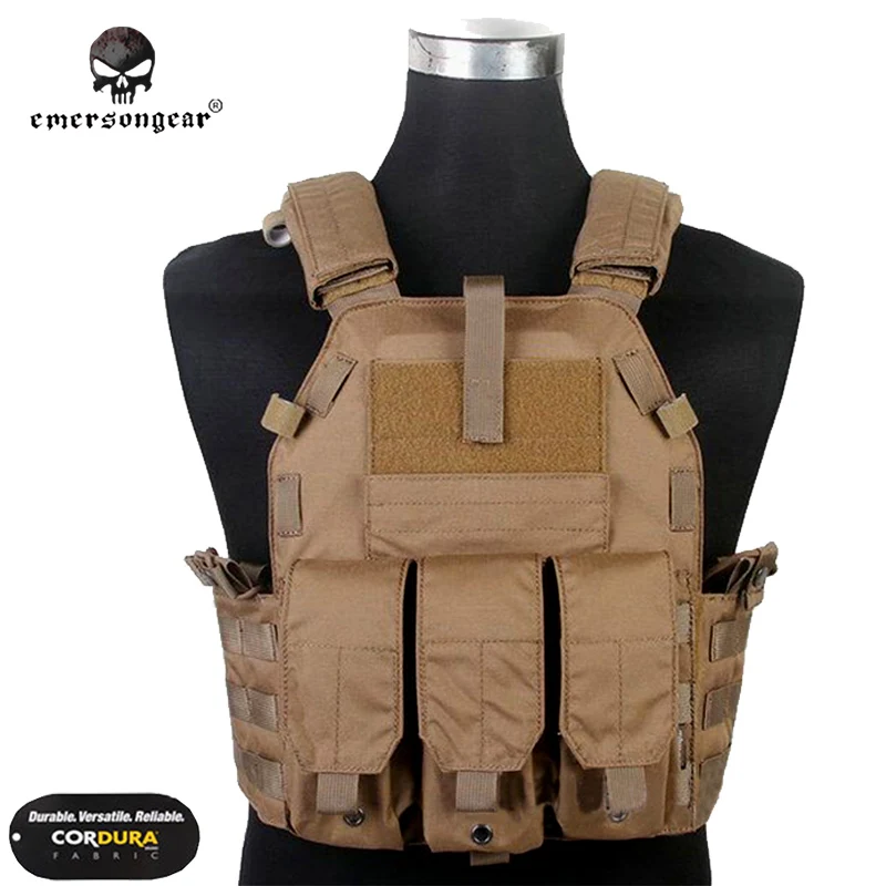 Разгрузка emersongear жилет охотничья игра тактический жилет страйкбол боевой 094K M4 мешочек жилет снаряжение Койот коричневый EM7356CB