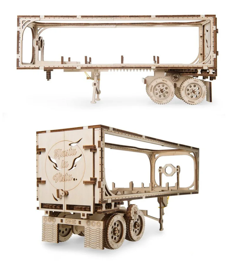DIY украинская Ugears деревянная Механическая Трансмиссия грузовик модель креативные взрослые собранные игрушки для подарка