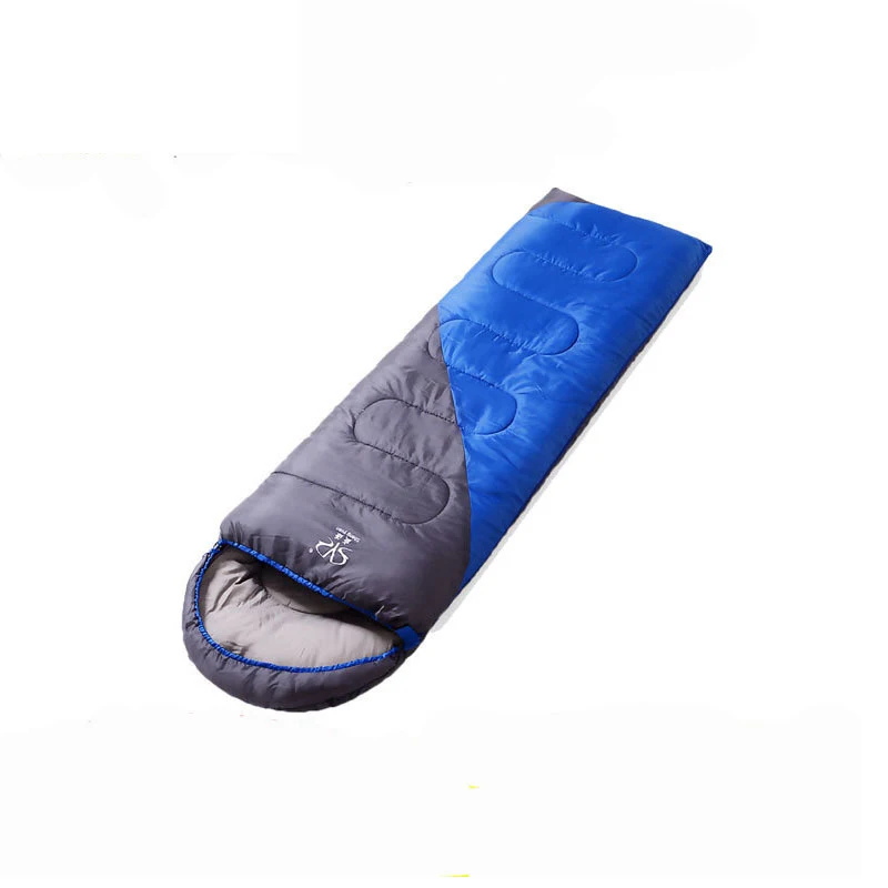 190+30)*75CM Sleeping Bag Camping Envelope Hollowcotton Thermal Adult Winter Outdoor Travel Waterproof Beg | Спорт и развлечения