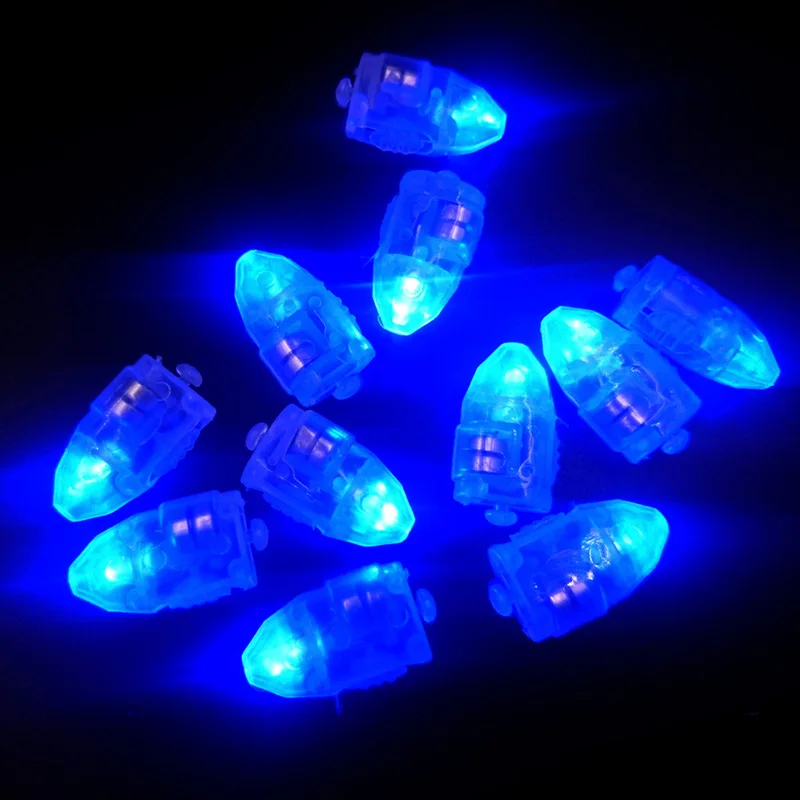 100 шт./лот классический детский подарок Белая светодиодная лампа огни RGB