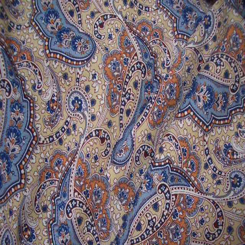 Винтажный элегантный хлопковый тканевый светильник коричневый осенний дизайн