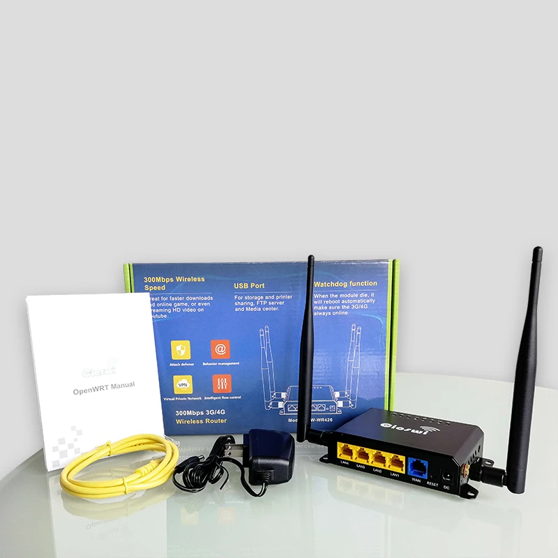 Лучший 4G lte gsm 3g wifi роутер с слотом для sim-карты модем чипсетом QCA9531 | Компьютеры и