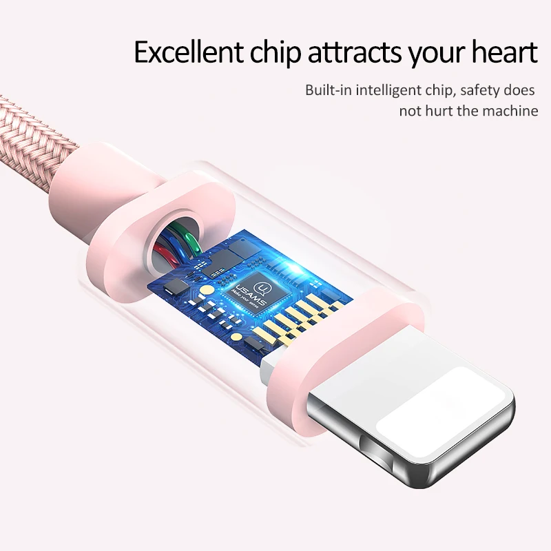 USAMS Cartoon Charger Cable for iPhone cable Data USB cute Animal data sync | Мобильные телефоны и аксессуары