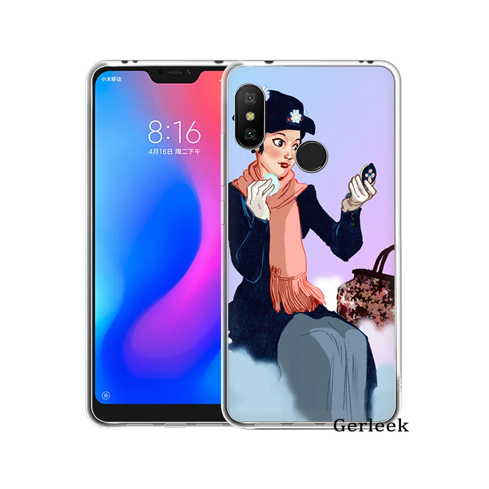 Мягкий чехол из ТПУ для мобильного телефона Mary Poppins Xiaomi xiaomi redmi note 4 4A 5A 5 Plus 6 67 GO S2 6A