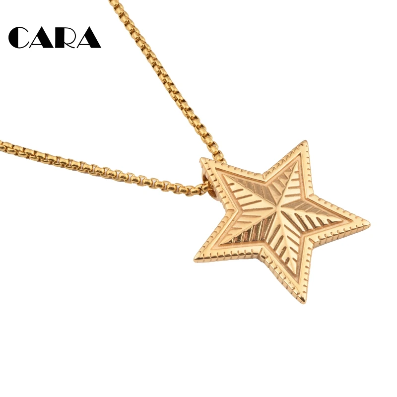 Новое поступление 2019 мужское винтажное модное ожерелье в стиле панк 5 точек