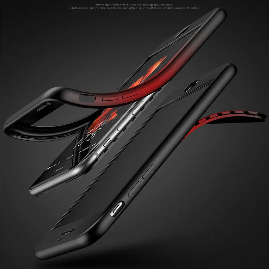 Case For iPhone 7 Plus 6s 6 8 X XR XS MAX Huawei P30 Pro P20 Mate 20 Cover 360 Full Silicone Honor 10 8A 8X 9 Lite |