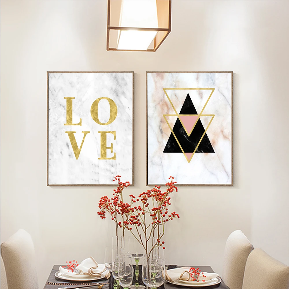 1 набор (2 шт.) плакаты и принты Картина на холсте декоративная картина для