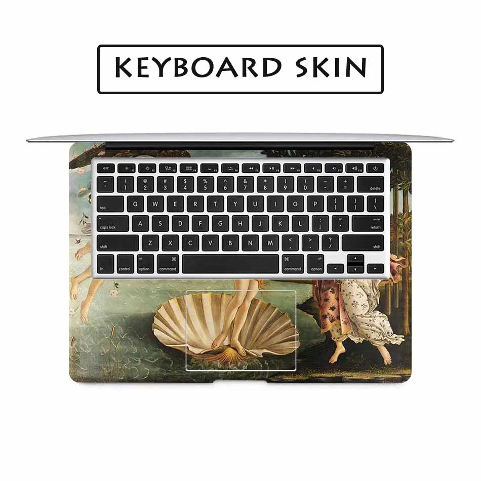 Наклейка на ноутбук с изображением дня рождения Венеры наклейка для Macbook Air 13 Pro