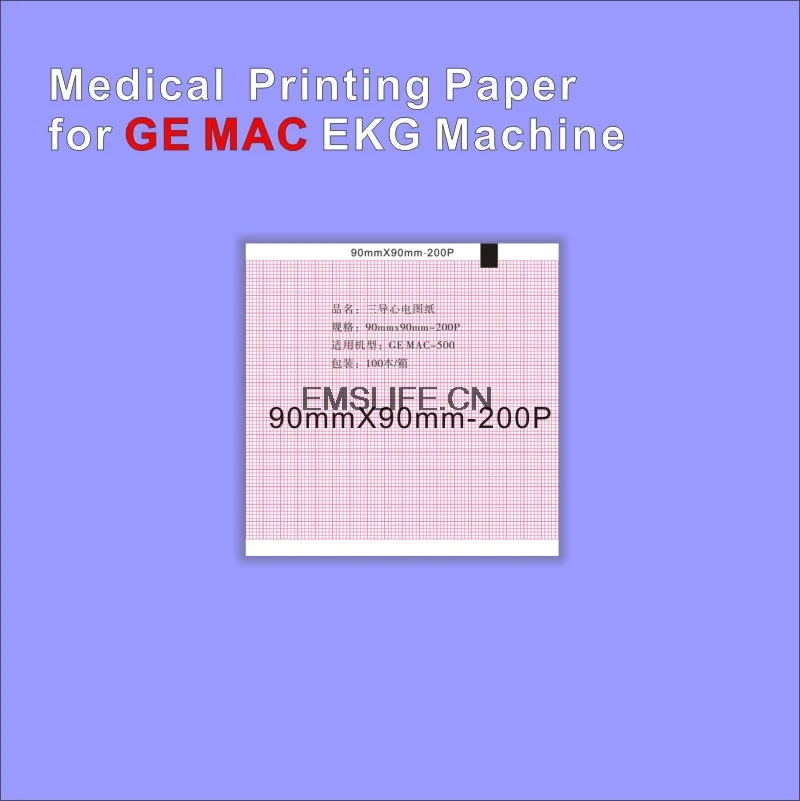Медицинская Термобумага Для Запечатывания 90 мм * 200P для машины Schiller AT 1 & GE ekg|paper
