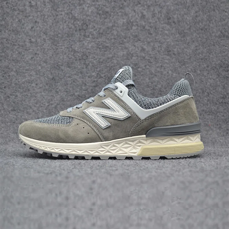 New Balance Nb574 V2 Мужская черная обувь для бадминтона высокое качество уличные кроссовки Новое поступление