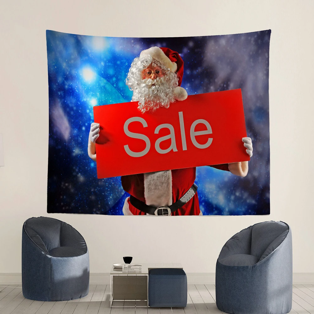 Рождественские продажи для папы продвижение магазин гобелен реклама