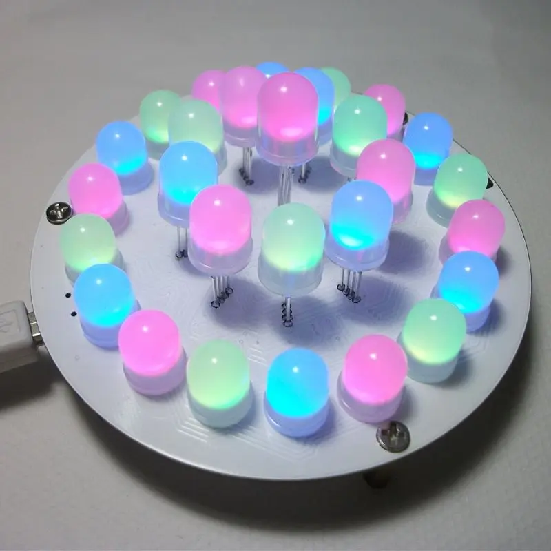 Набор для творчества с сенсорным управлением RGB LED Aurora Tower Light Cube 51 SCM электронные